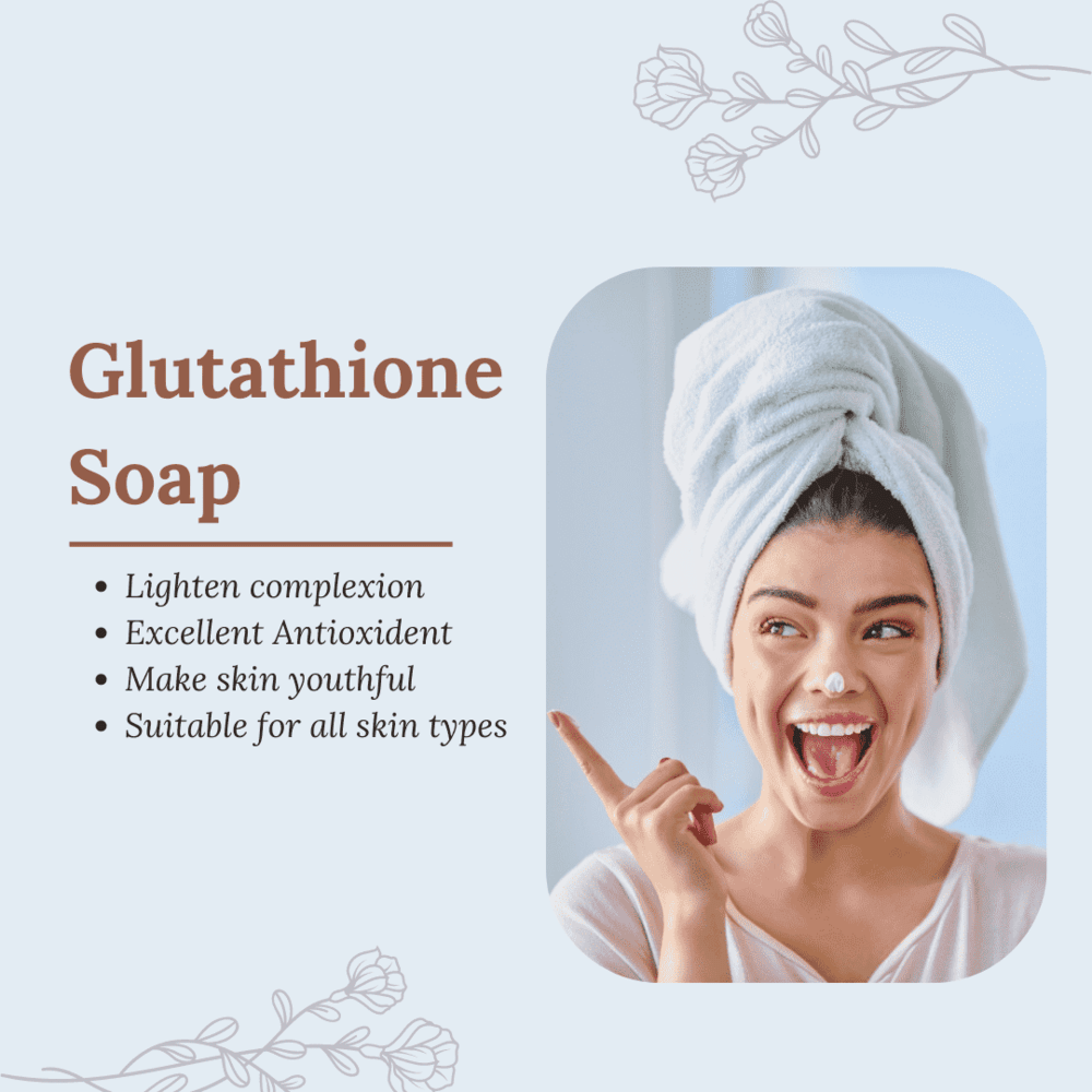 Glutathione Soap for Skin Whitening