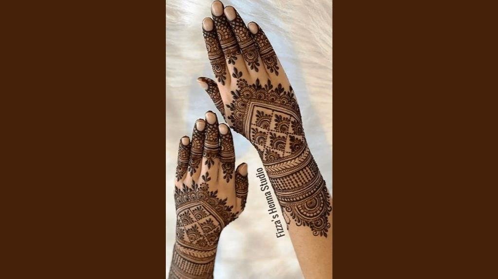 intricate henna patterns from morocco