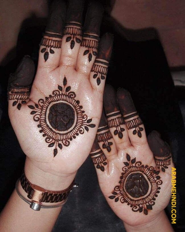 Arabic Designs of Mehndi for Hands_12