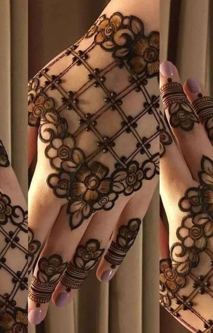 Arabic Designs of Mehndi for Hands_14