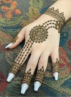 Arabic Mehndi Designs for Small Hands_1