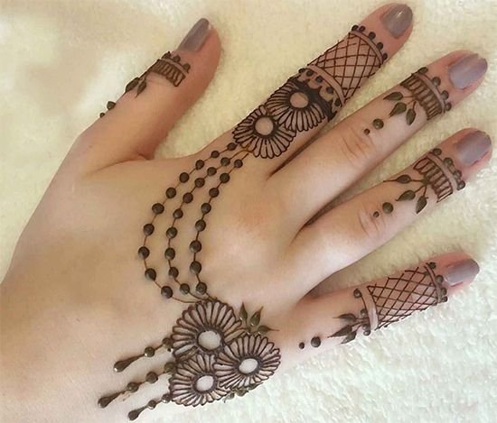 Arabic Mehndi Designs for Small Hands_5